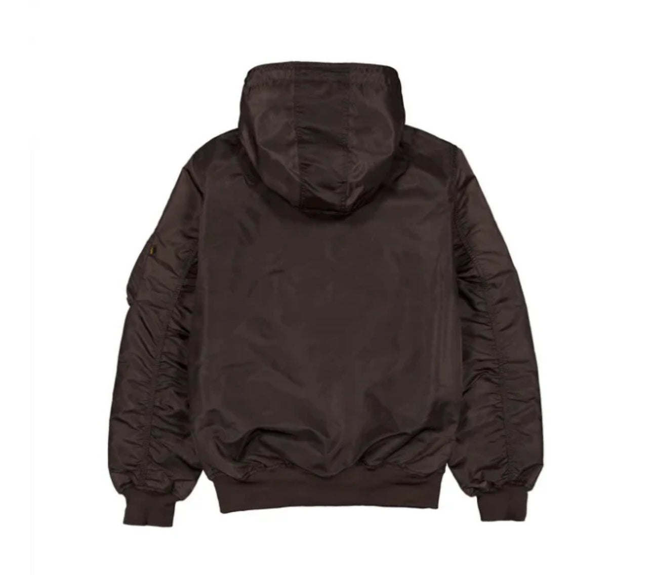 New York Yankees X Alpha X New Era L-2B Brown Bomber Jacket with Hood