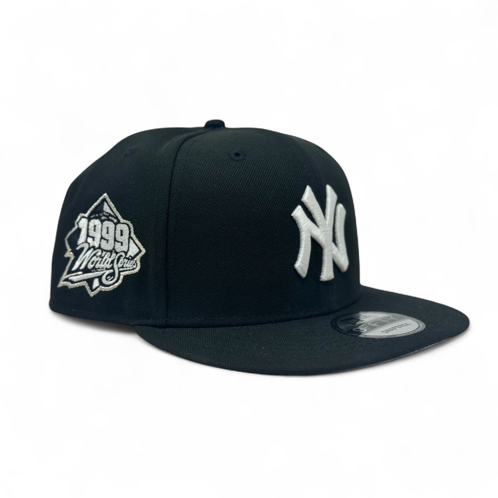 New York Yankees 1999 World Series Snapback Hats-Black