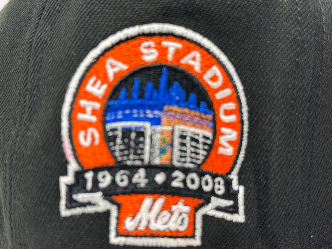 New York Mets Shea Stadium Fitted Hat-Black
