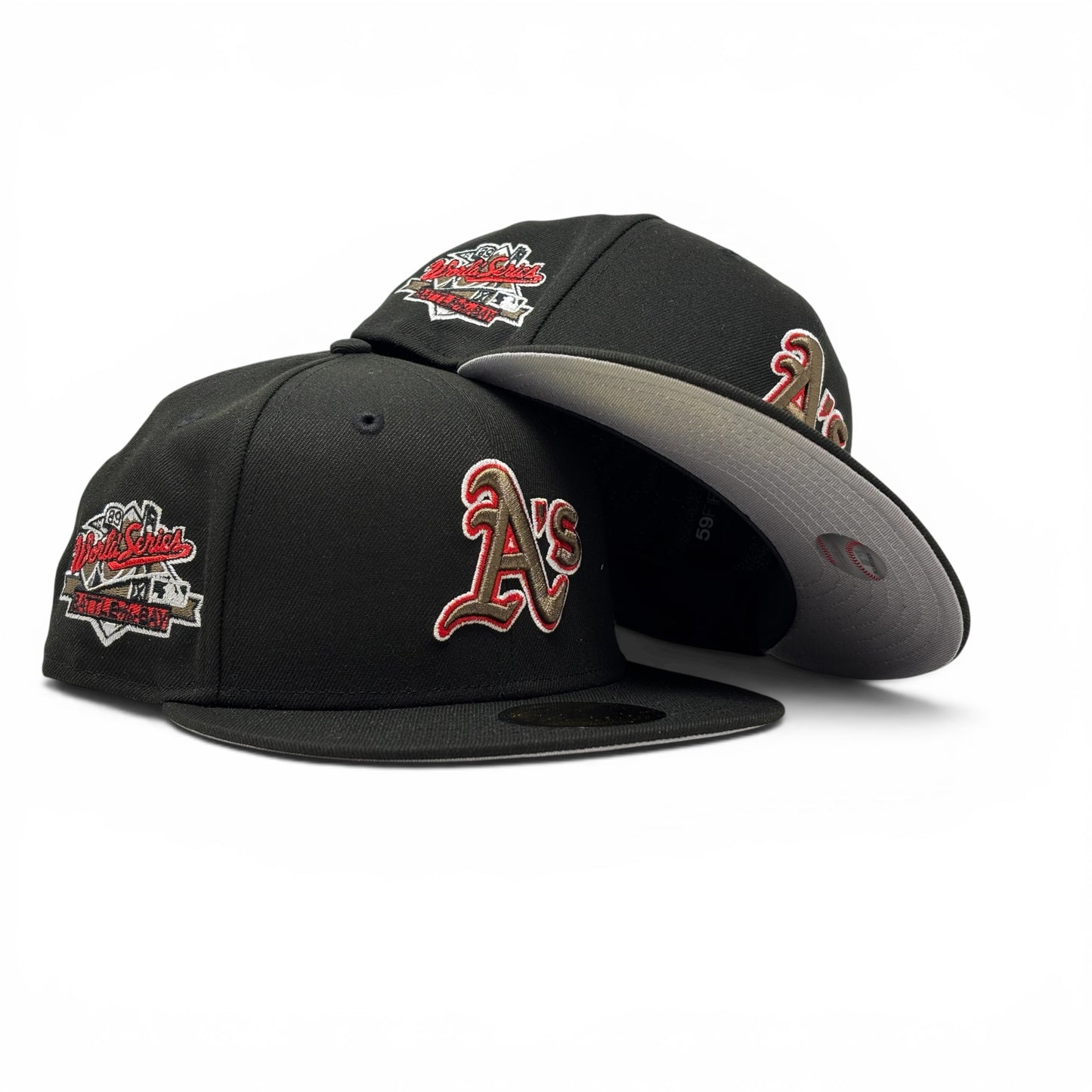 Oakland Athletics Travis Scott Air Jordan Matching Fitted Hats