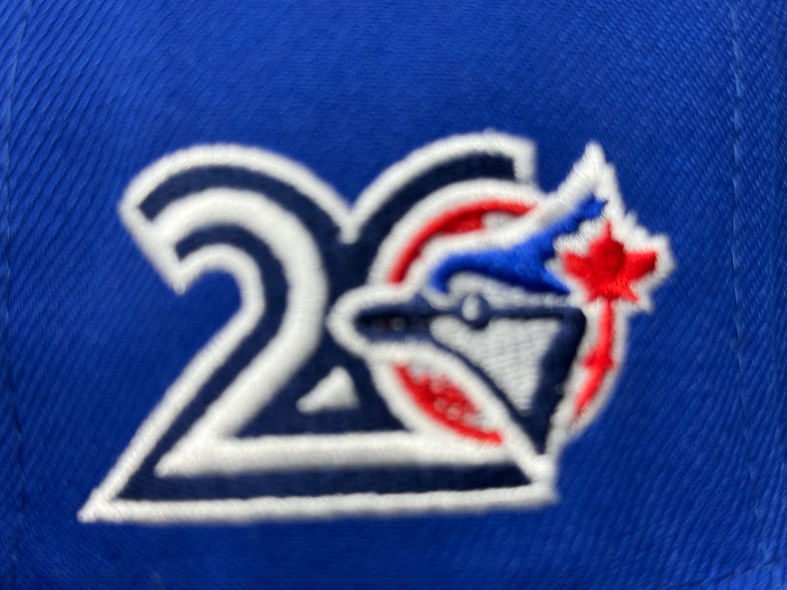 Toronto Blue Jays 20th Anniversary Light Royal Blue Fitted Hats