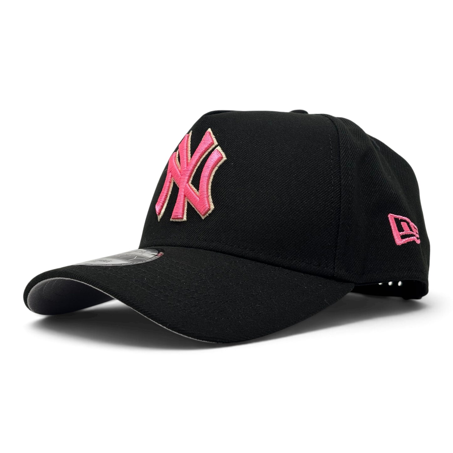 New York Yankees 2000 World Series Champions A frame Snapback- Black Pink
