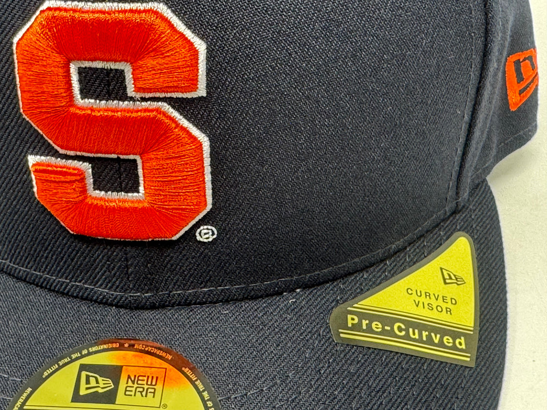 Syracuse 2003 Final Four 59FIFTY Navy Orange Pre-Curved New Era Fitted Hat