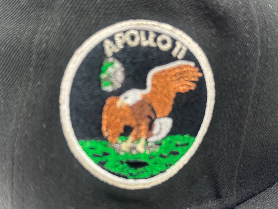 Houston Astros Apollo 11 59Fifty Fitted Hat-Black Green