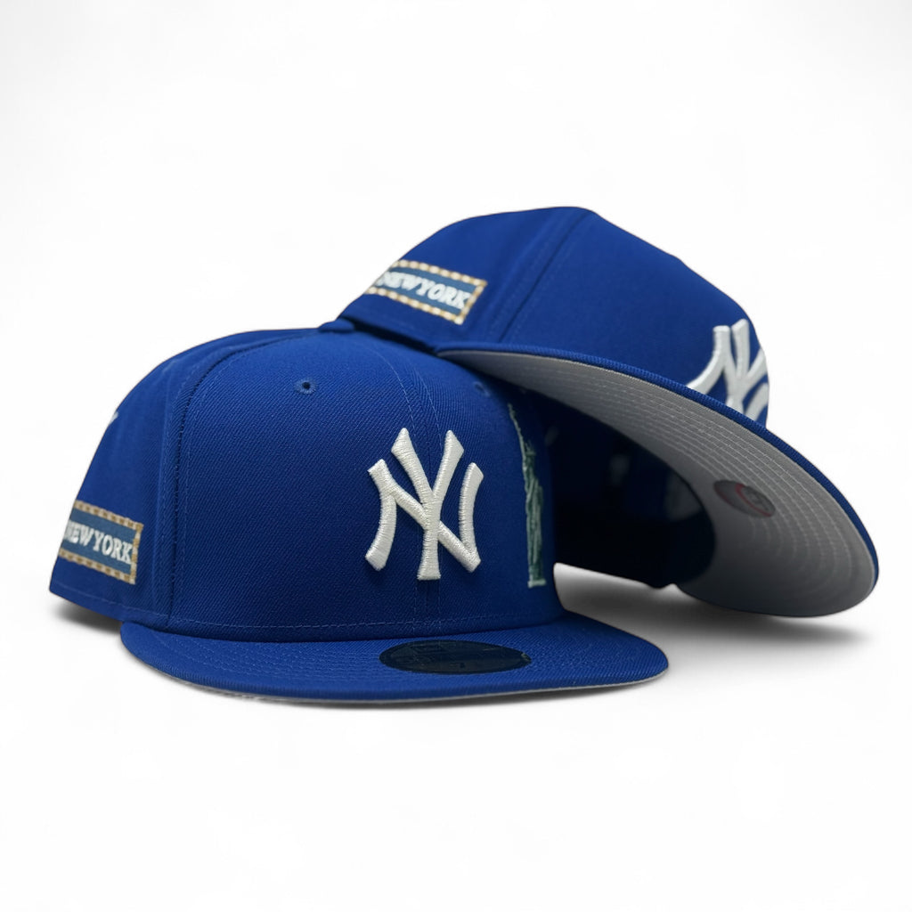 New York Yankees City Transit New Era Fitted Hats-Royal