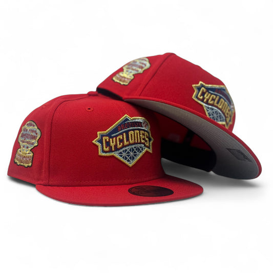 Brooklyn Cyclone 1964 All Star Game New Era Fitted Hat-Red