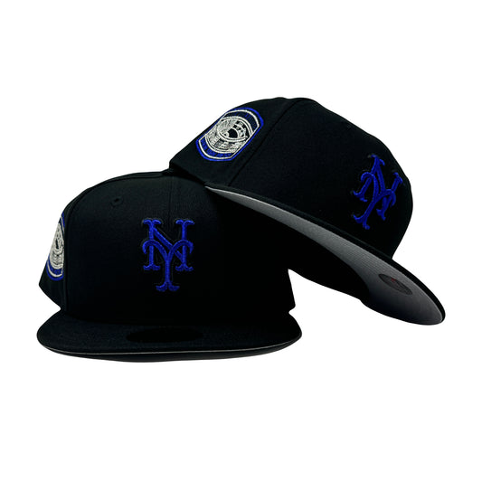 New York Mets 1969 World Series Champions Black 59Fifty New Era Fitted Hat