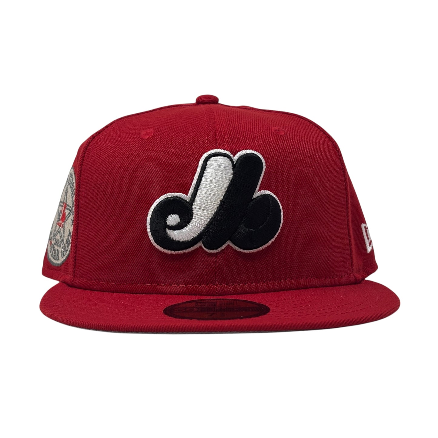 Montreal Expos 1982 All Star Game Fitted Hats-Red