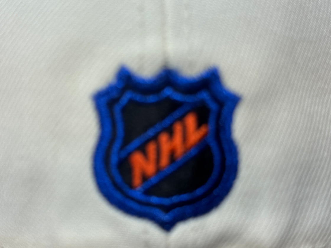 New York Islanders 40th Anniversary Fitted Hats- Chrome Black