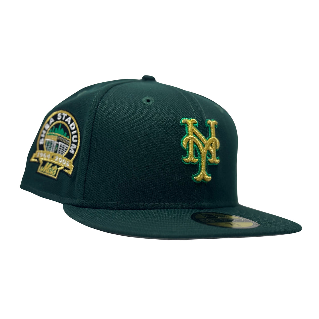 New York Mets Shea Stadium Dark Green New Era Fitted Hats