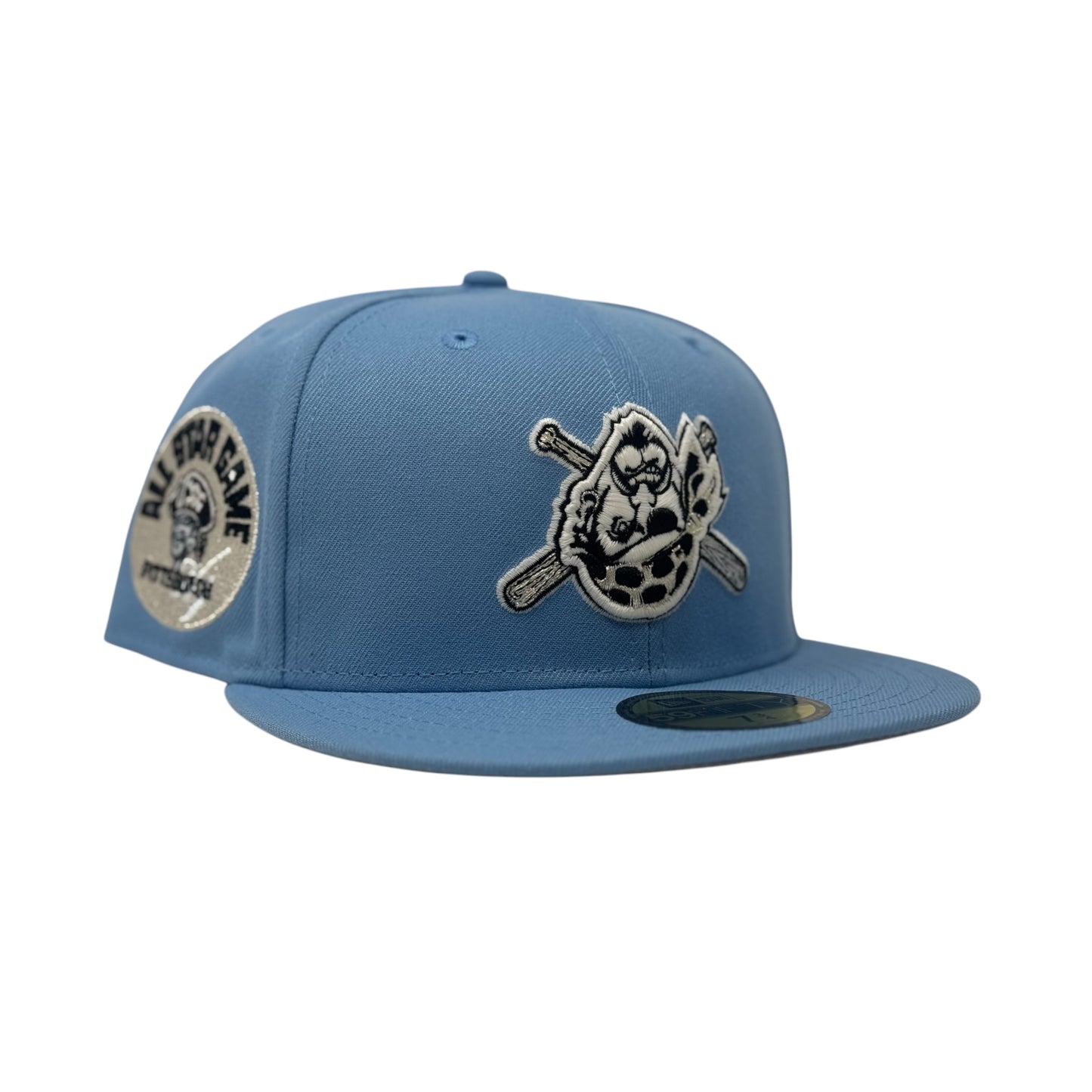 Pittsburgh Pirates 1974 All Star Game Glow in The Dark Upside Logo Fitted Hats