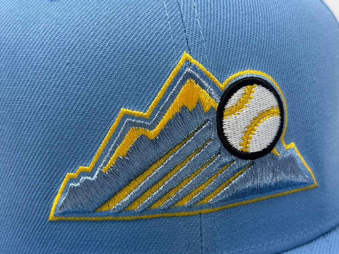 Colorado Rockies Coors Field Crossover Pack Fitted Hat