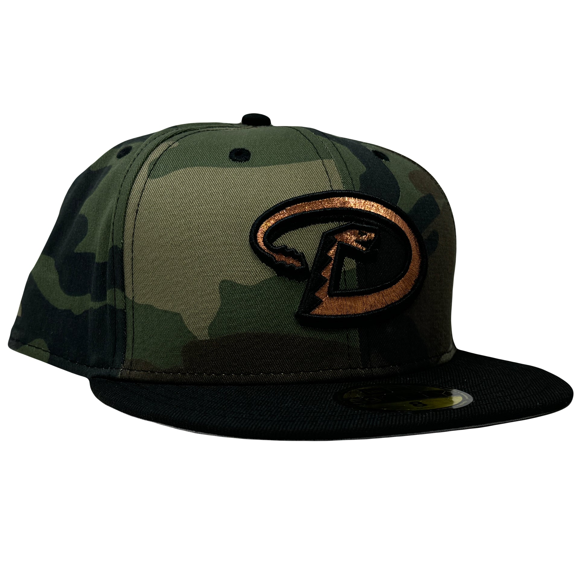 Arizona Diamondbacks Green Camouflage 59Fifty New Era Fitted Hat