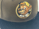 Chicago Cubs "BEAR LOGO" Velvet Visor New Era Fitted Hat