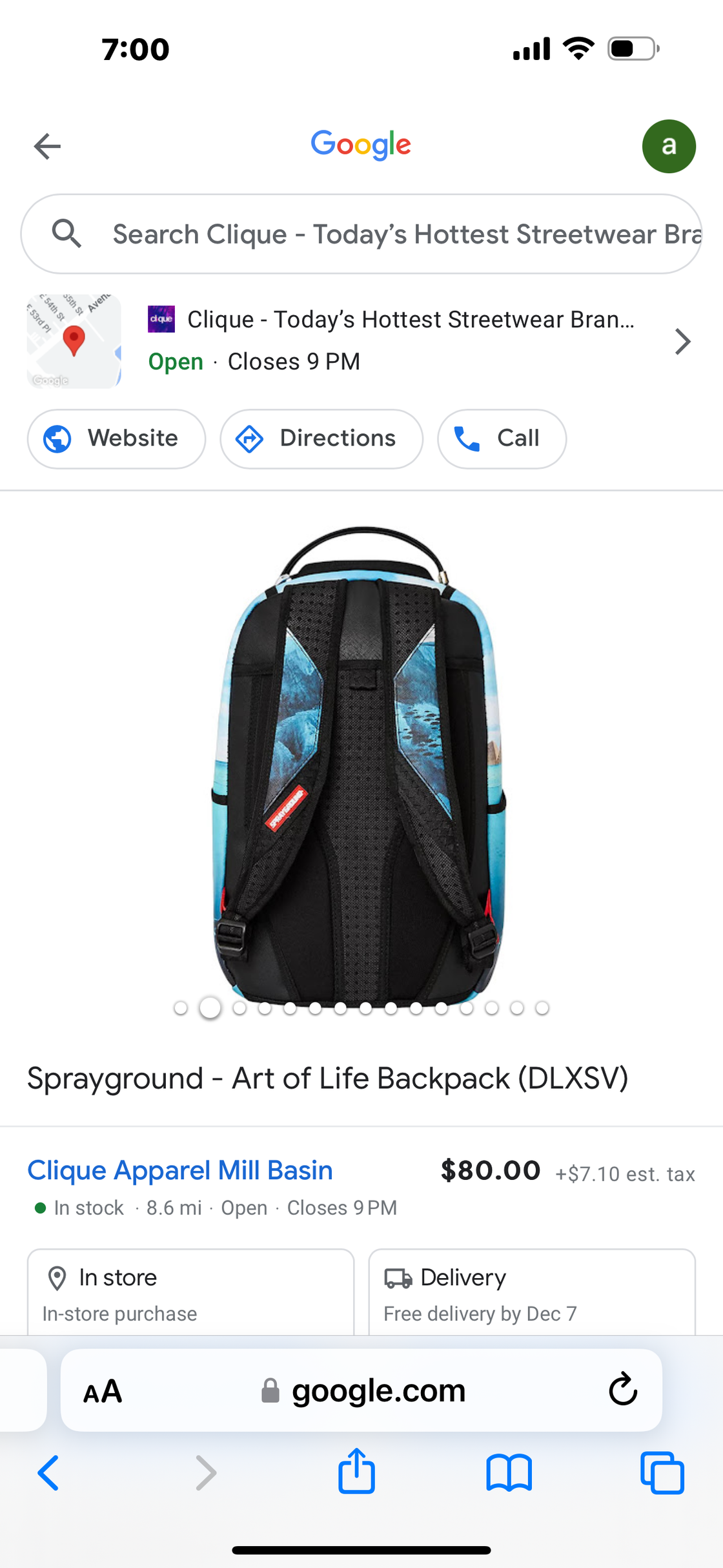 Sprayground Art Of Life Backpack