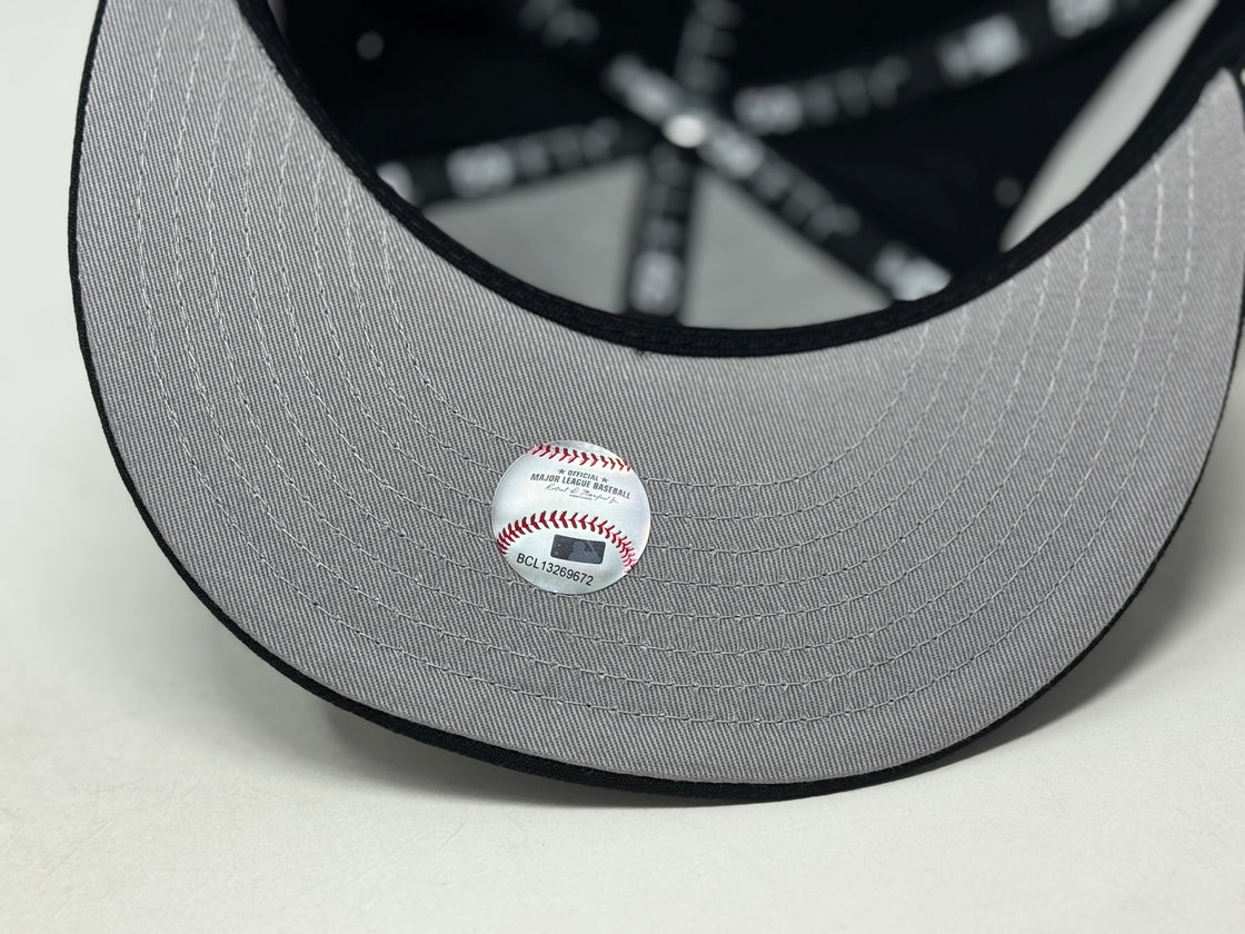New York Yankees VS Mets Subway Series Fitted Hat-Black