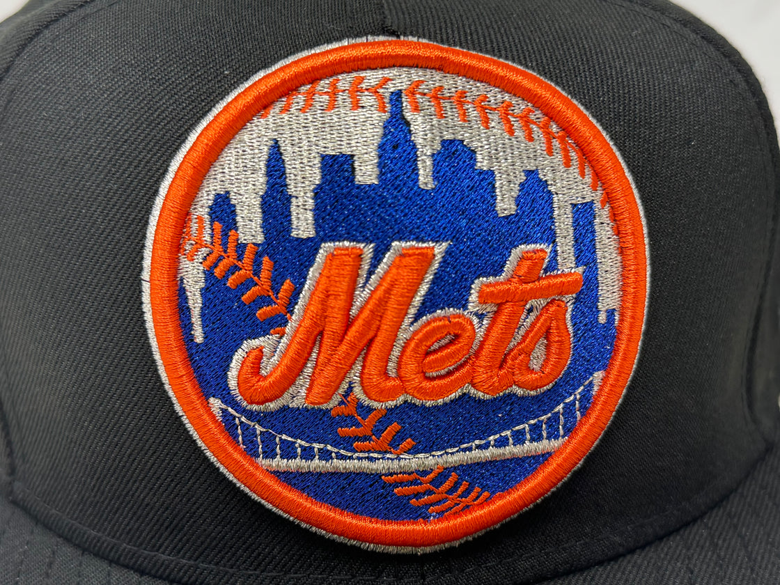 New York Mets 25th Anniversary Subway Series Fitted Hat-Black