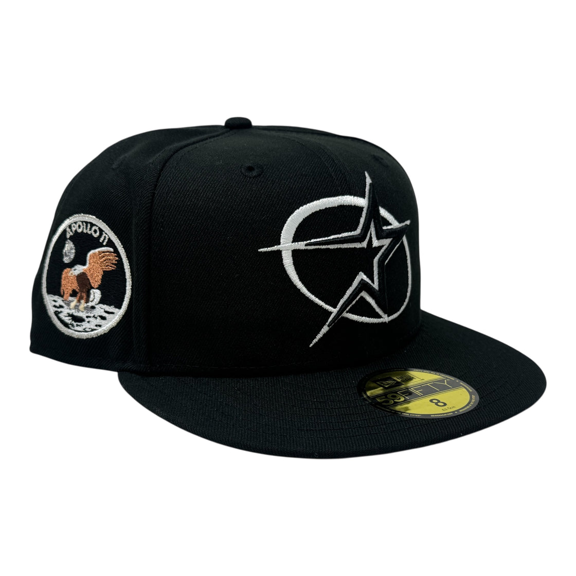 Houston Astros Apollo 11 Fitted Hat-Black