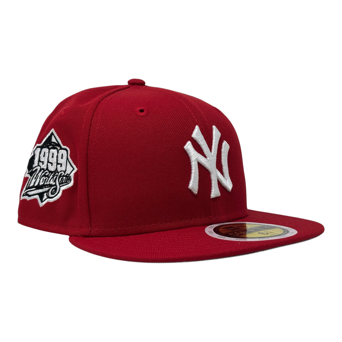 New York Yankees 1999 World Series New Era fitted Hat-Red