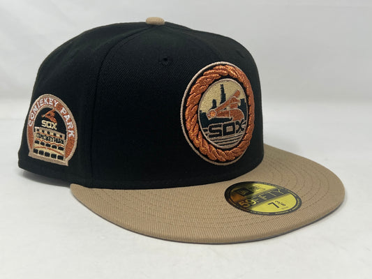 Black Chicago White Sox Comiskey Park 5950 New Era Fitted Hat
