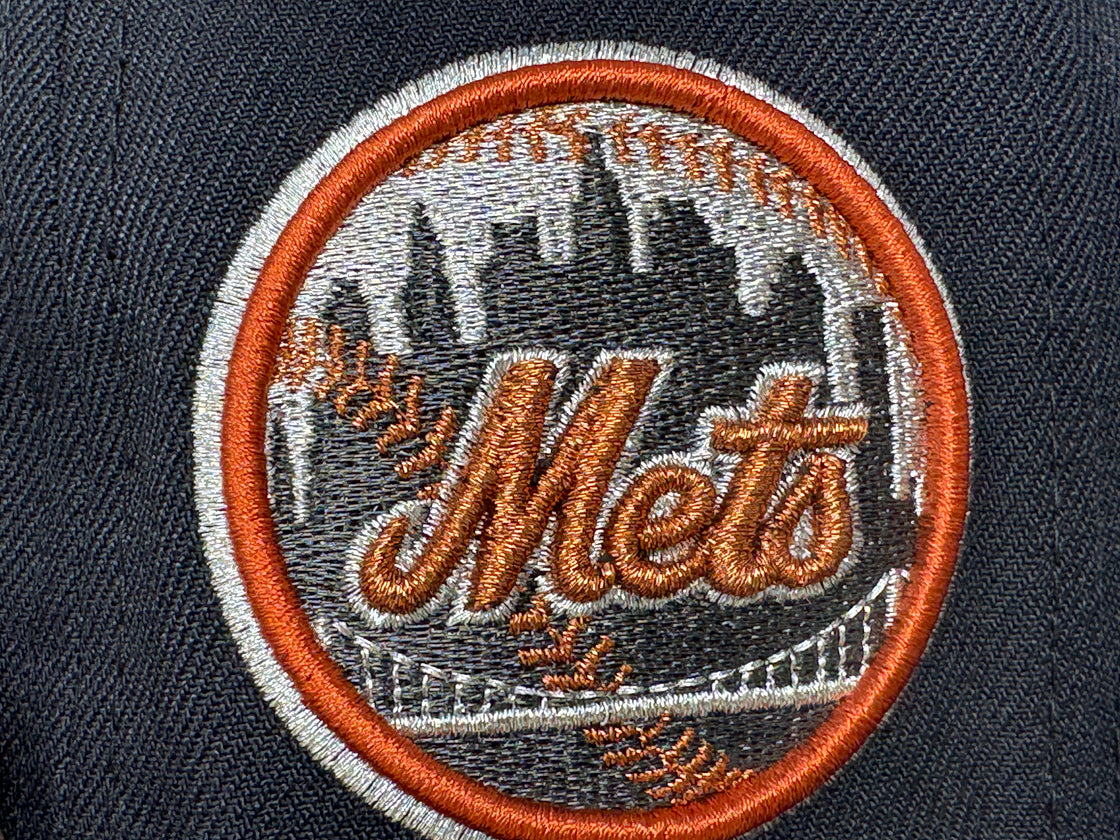 New York Mets Split Logo 59Fifty New Era Fitted Hat