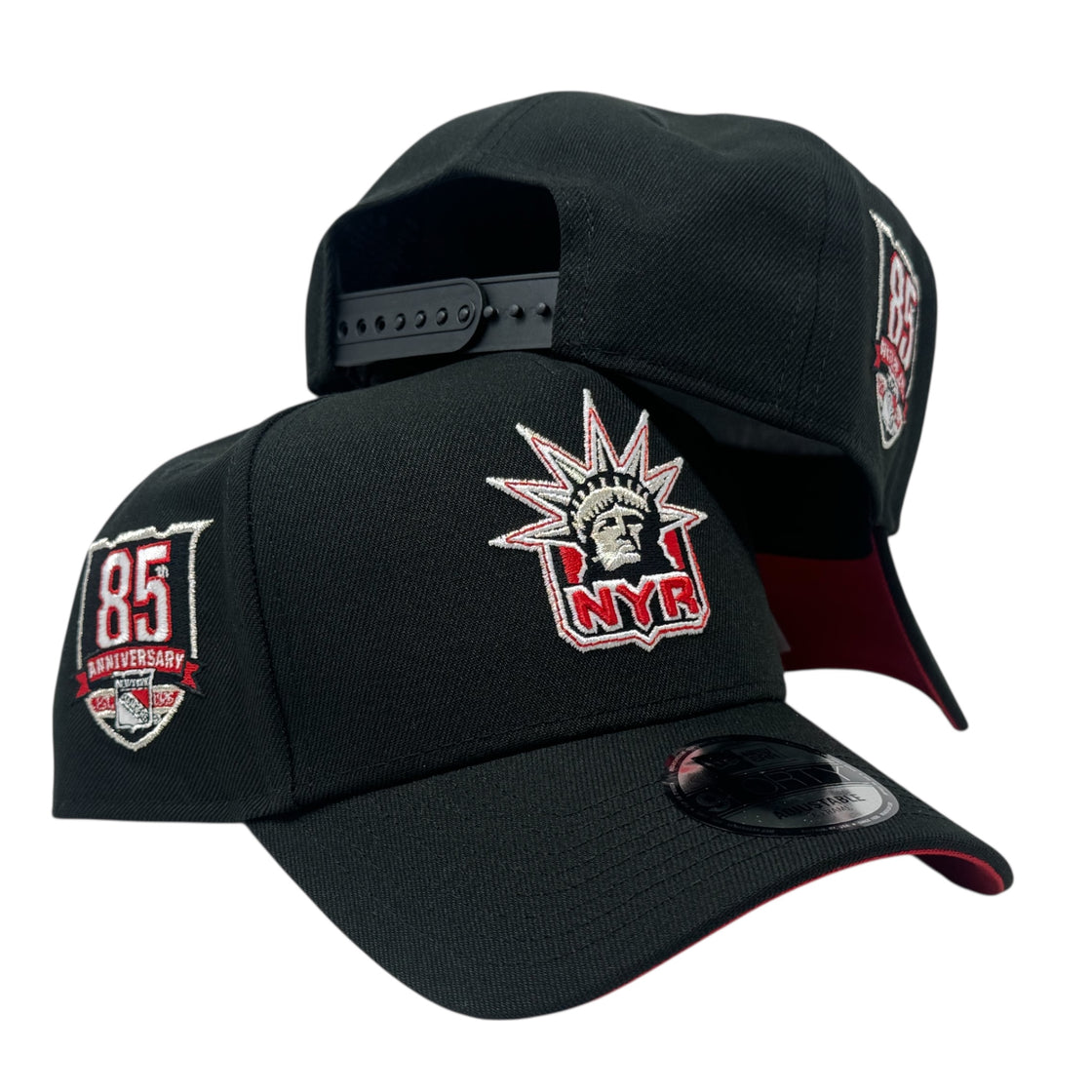 New York Rangers 85th Anniversary Red Brim A-Frame Hats