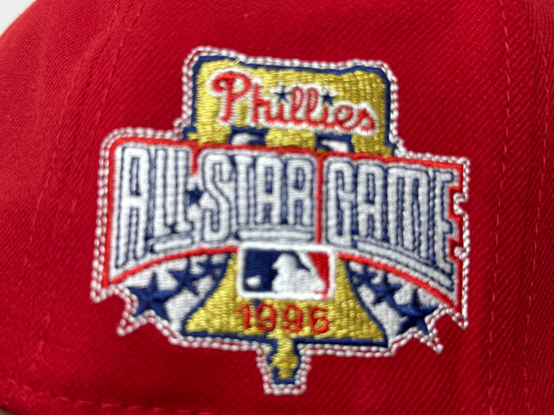 Philadelphia Phillies 1996 All Star Game State Stitch Fitted Hats