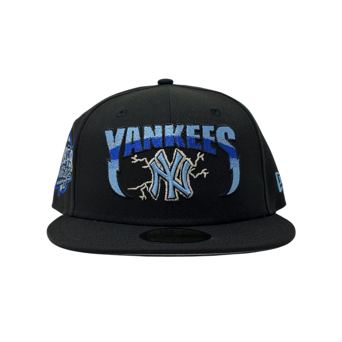 New York Yankees 1999 World Series "Metallica Pack" Logo Fitted-black