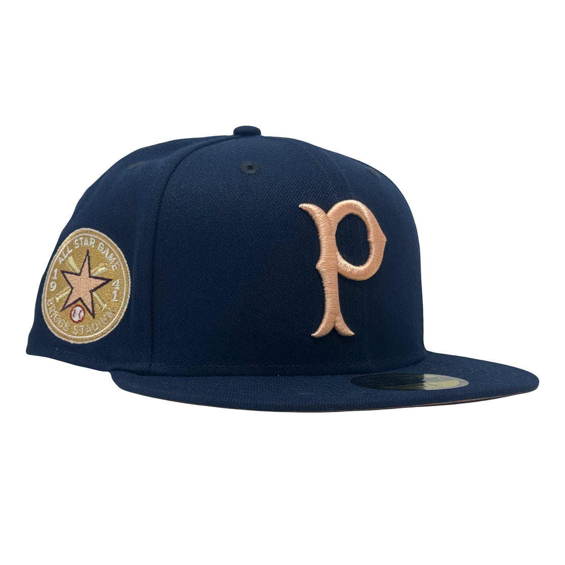 Pittsburgh Pirates 1941 All Star Game Peach Brim New Era Fitted Hat