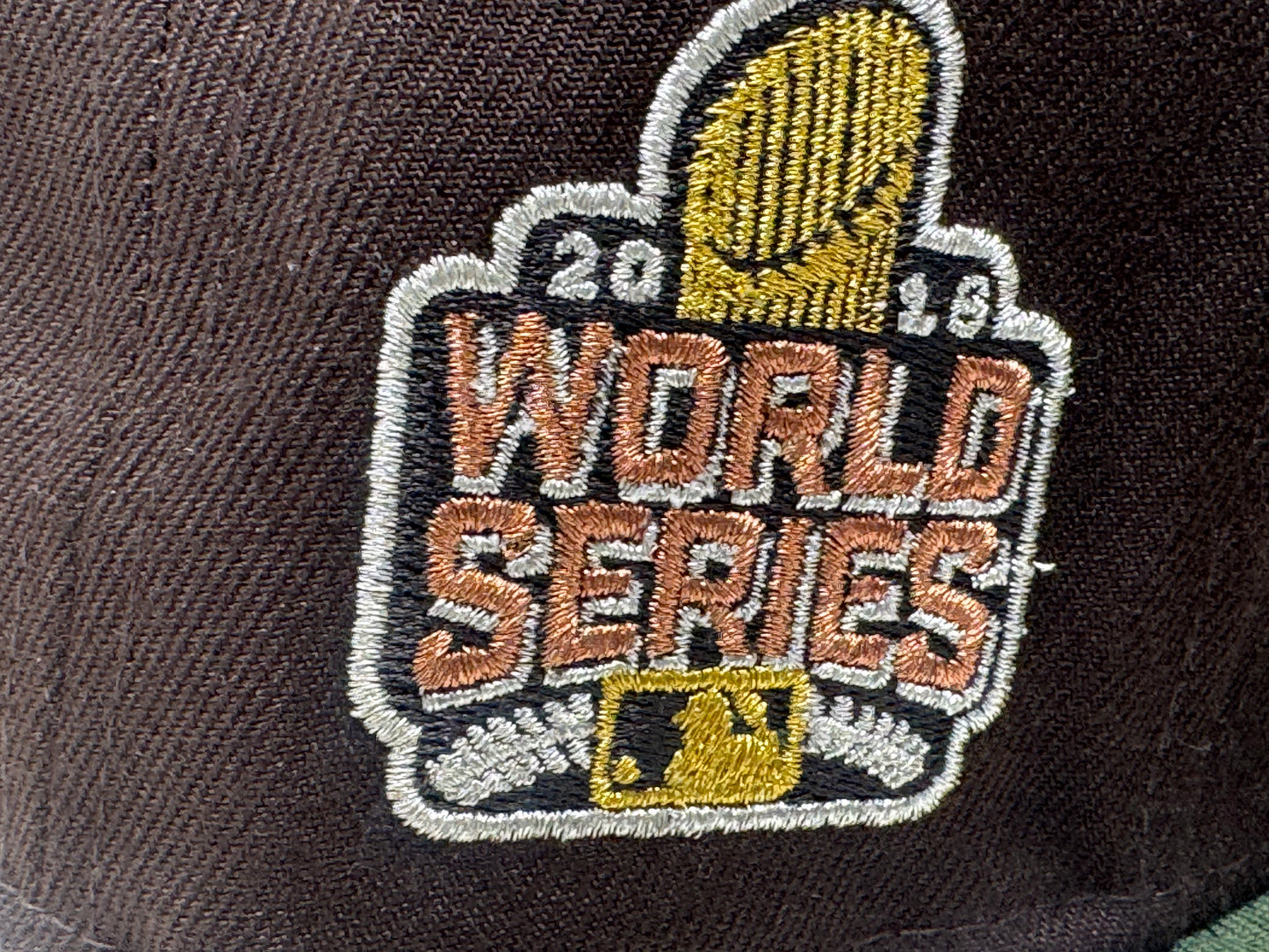 Chicago Cubs 2016  New Era Fitted Hat- Dark Brown/Olive