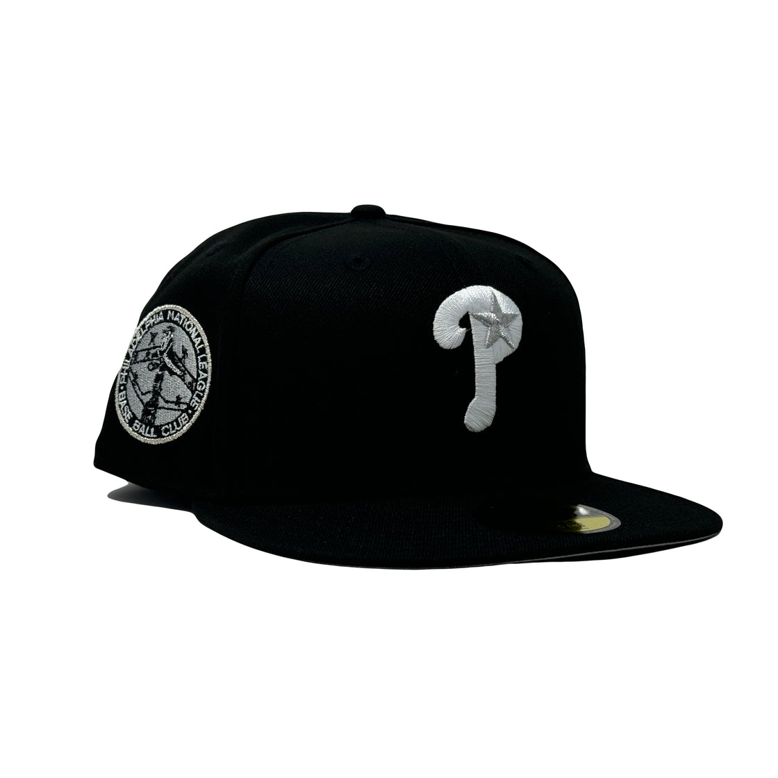 Philadelphia Phillies National League Black 59Fifty New Era Fitted Hat