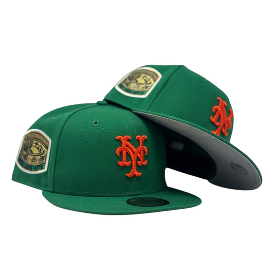 New York Mets 1969 World Series Fitted Hats-Kelly Green