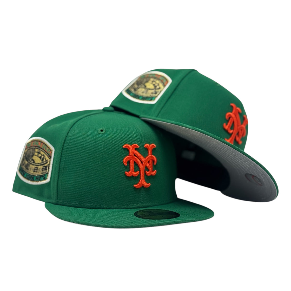 New York Mets 1969 World Series Fitted Hats-Kelly Green