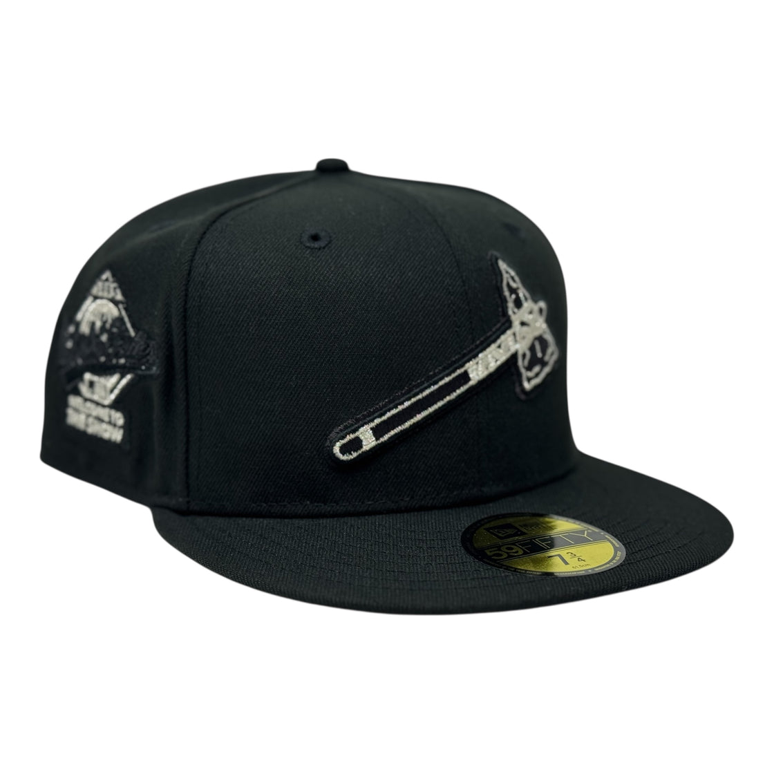 Atlanta Braves 1995 World Series WELCOME TO THE SHOW Fitted Hat-Black