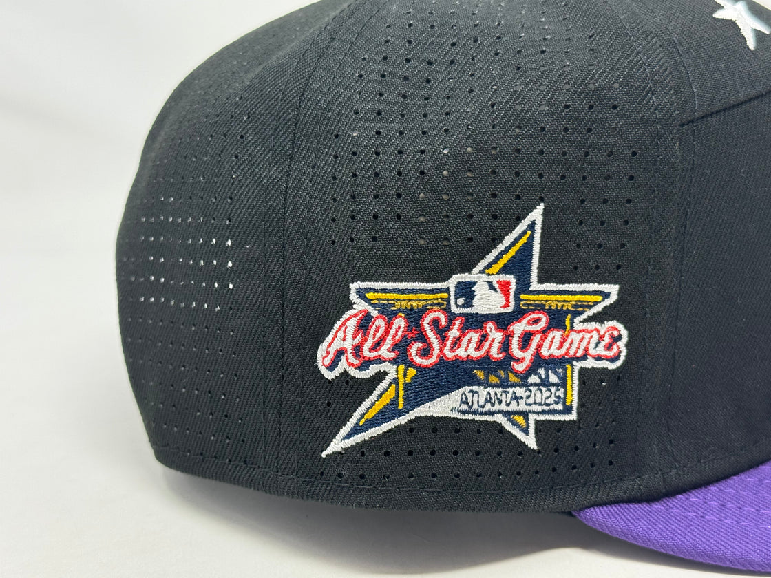 Colorado Rockies 2025 All Star Game Split Panel on Field Snapback Hats