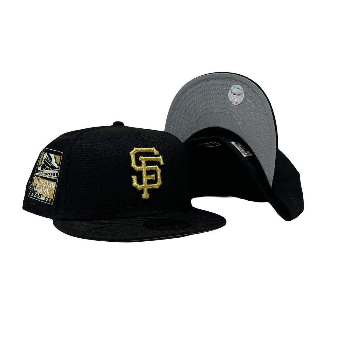 San Francisco Giants 2007 All Star Game Black 59Fifty New Era Fitted Hat