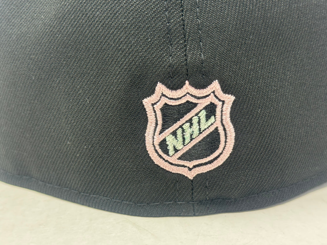 New Jersey Devils 10th Anniversary Pink Brim Fitted Hats