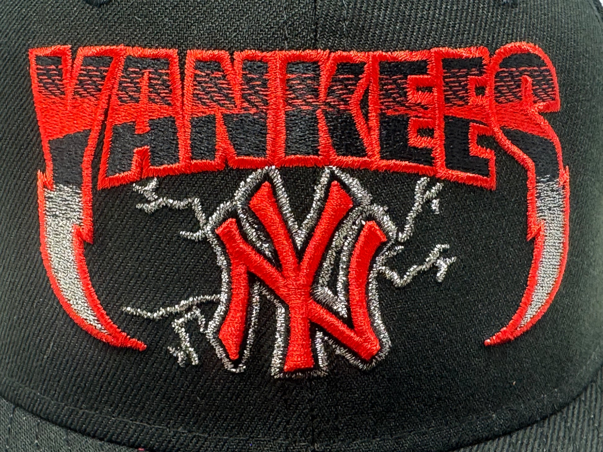 New York Yankees Supercharged Logo Fitted Hats-black