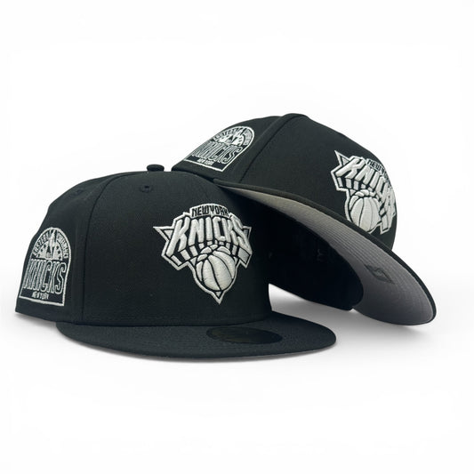 New York Knicks Eastern Conference Fitted Hats-Black