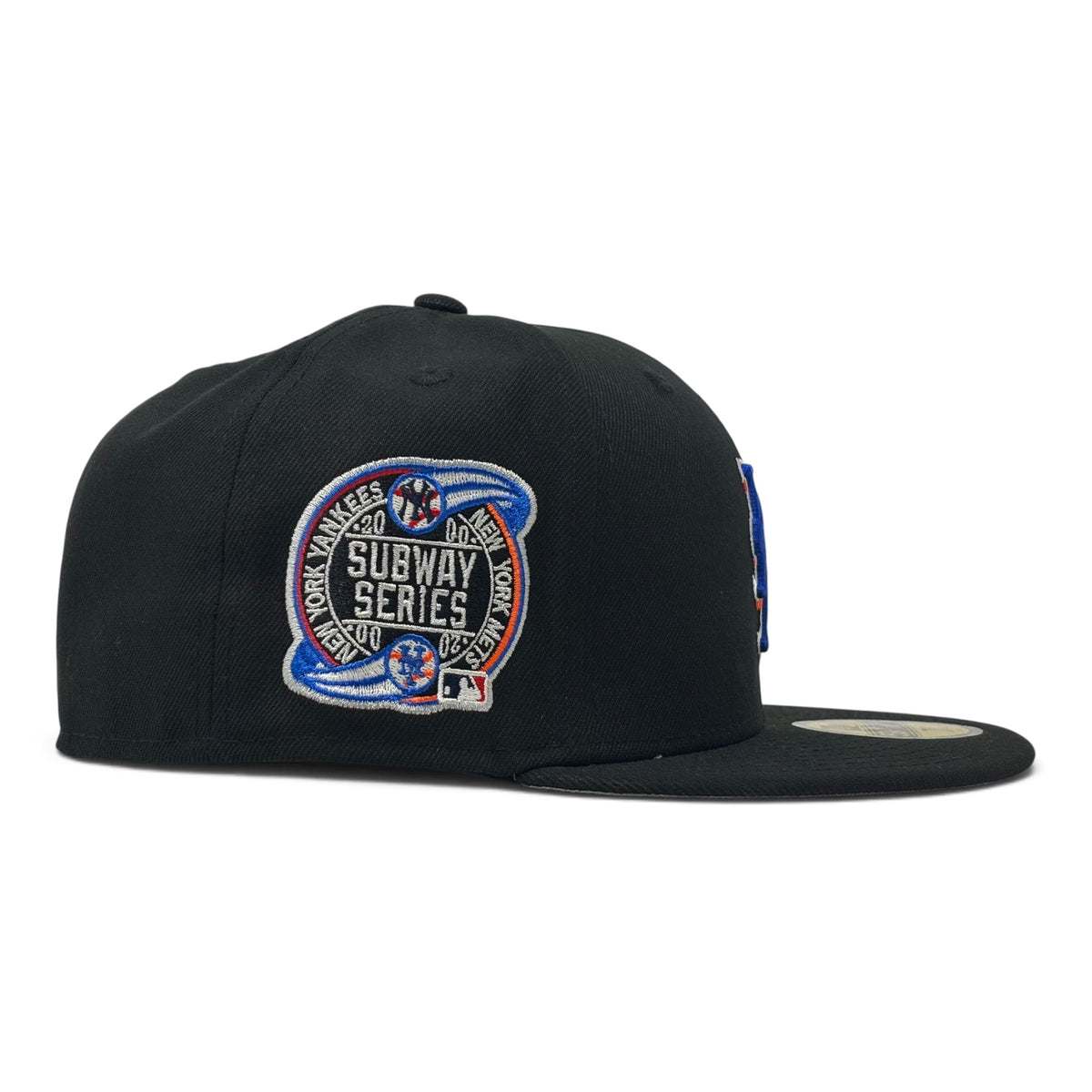 New York Mets Subway Series Black 59Fifty New Era Fitted Hat