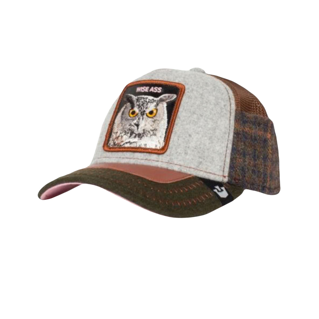 Cum Laude Owl Patch Felt Goorin Bros Trucker Hat