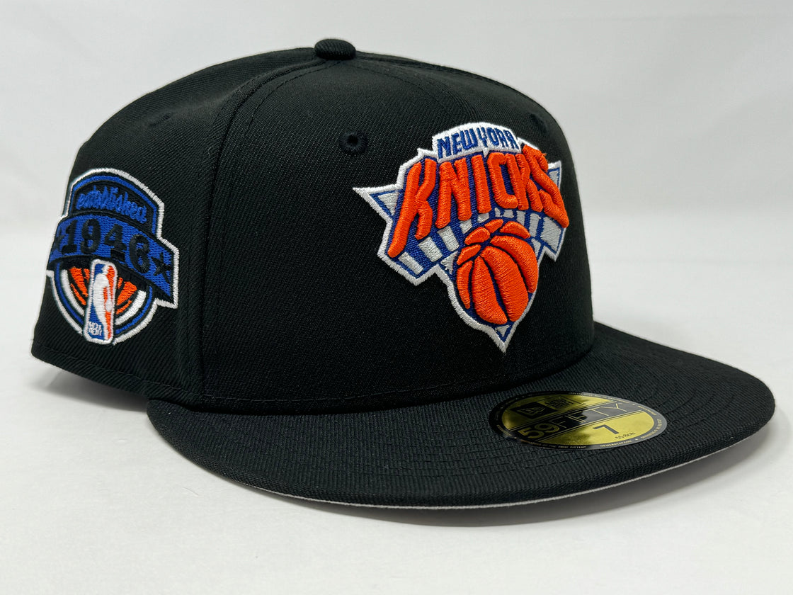 New York Knicks 5950 New Era Fitted Hat- Black