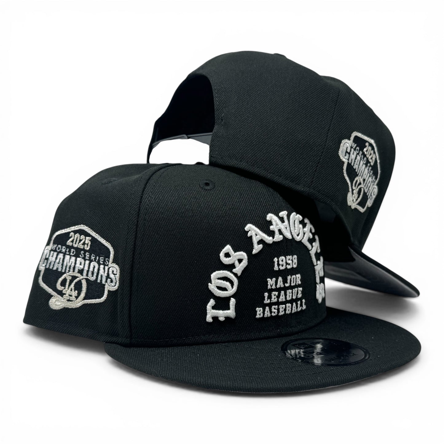 Los Angeles Dodgers 2025 World Champions Snapback-Black