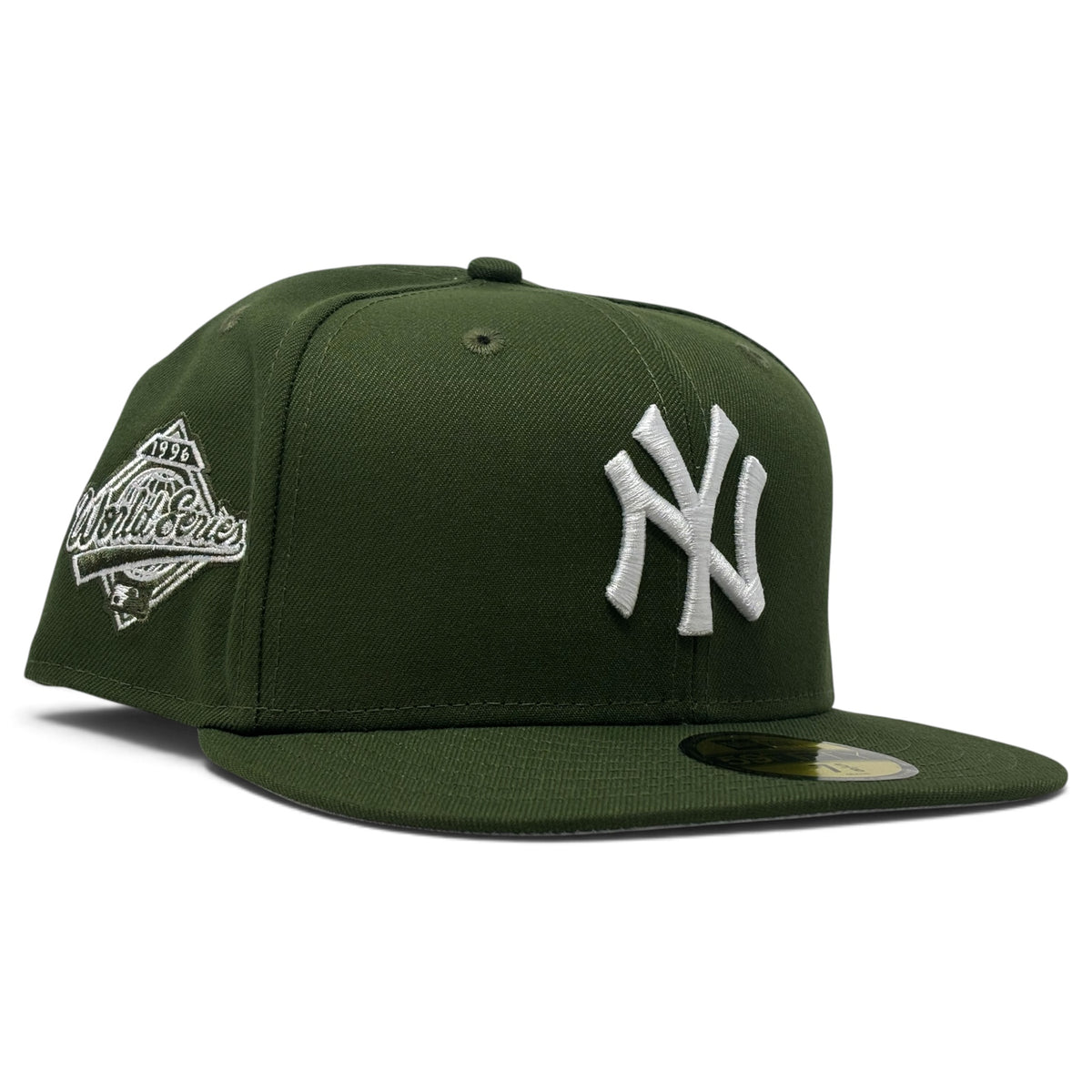 New York Yankees 1996 World Series 59Fifty New Era Fitted Hat-Rifle Green
