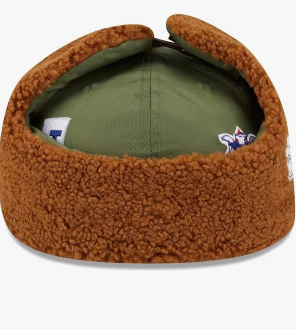 Los Angeles Dodgers Alpha Industries Olive Green Dog Ear 59FIFTY Fitted