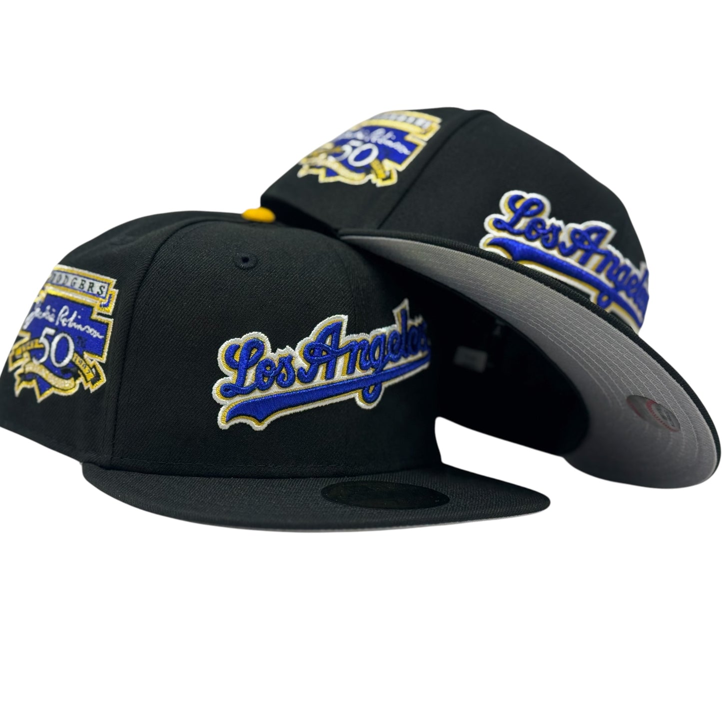 Los Angeles Dodgers Jackie Robinson "Crossover Collection" New Era Fitted Hat