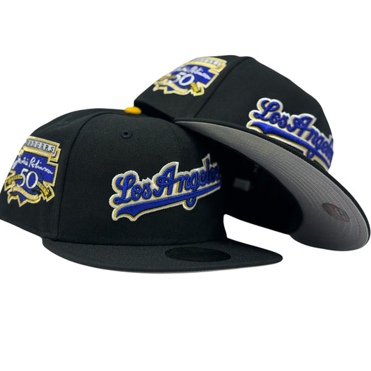 Los Angeles Dodgers Jackie Robinson "Crossover Collection" New Era Fitted Hat