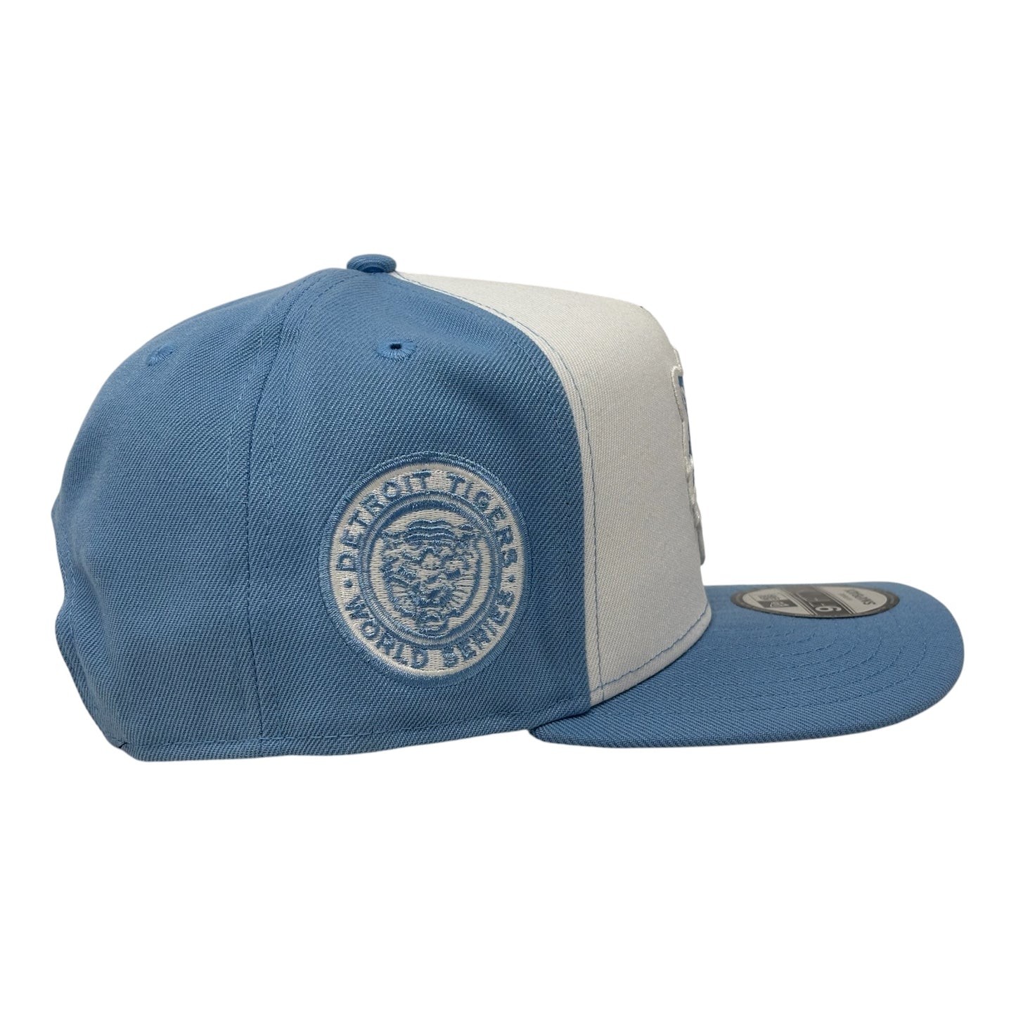 Detroit Tigers World Series 9Fifty A-Frame Snapback Hats-White Sky