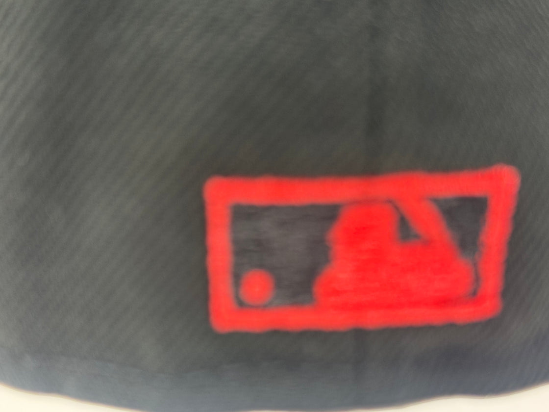 Arizona Diamondbacks 1998 Inaugural Season Black Lava red Fitted