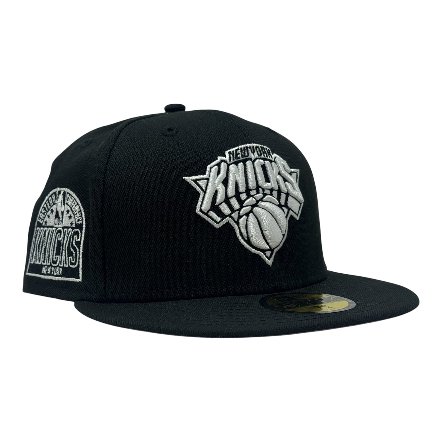 New York Knicks Eastern Conference Fitted Hats-Black